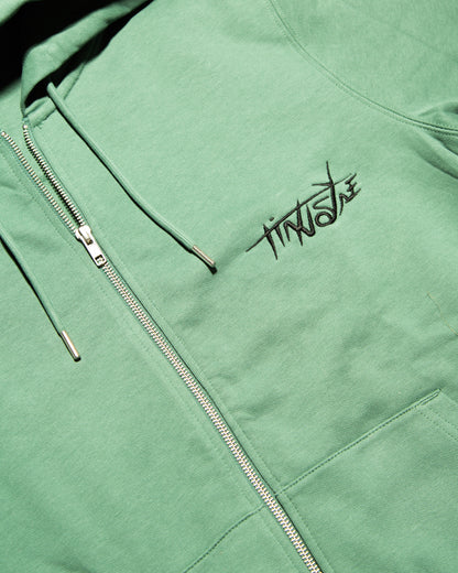 LIGHT GREEN ZIPPER - 01 KEEP IT SIMPLE