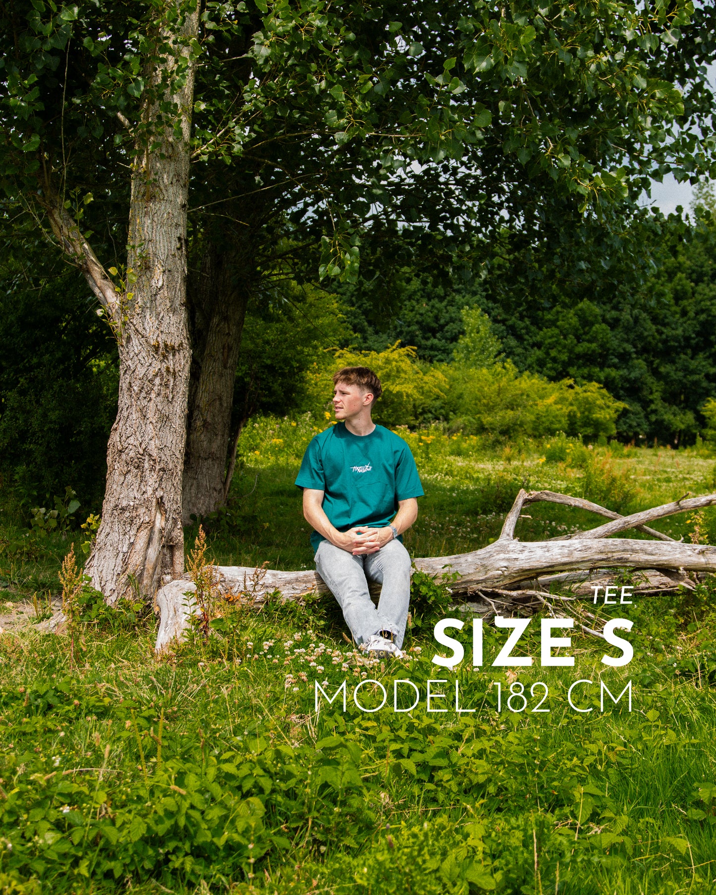 GROEN T-SHIRT - 01 KEEP IT SIMPLE