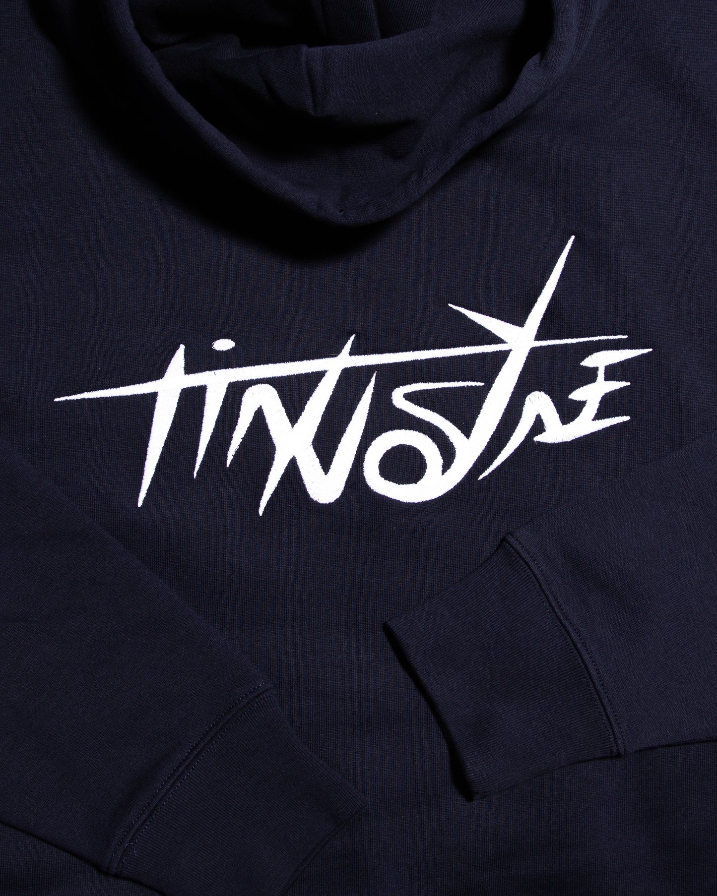 NAVY BLAUWE HOODIE - 01