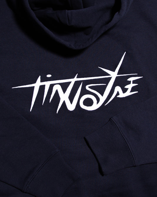 NAVY BLAUWE HOODIE - 01